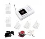 99 Zone PSTN Landline Wireless Home Security Auto Dial Zone Alarm System With 3pcs Door Sensor + 2pcs PIR  