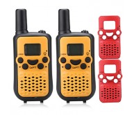 License Free PMR 446MHZ Walkie Talkie for Kids(Random Extra Changeable Frontcase) 0.5W 8 Channels 38CTCSS Up to 5KM  