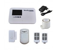 SMS Call Burglar GSM Alarm System Wireless For Home House Shop Anti Theft Security with Voice, Android IOS App  