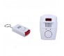 Wireless Infrared Motion Detecting Alarm System with Two Remote Controls for Home Security  
