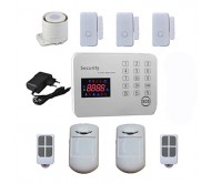 Burglar Voice LCD GSM Alarm Systems Android For Home Security Safety with 120 Wireless & 2 Wired Alarma Zones  