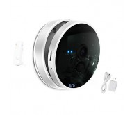 Snov 720P Wifi Night Vision IP Camera Home & Business Cube IP Camera with wireless door sensor, Motion Detection, APP  