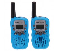 Pair of T-388 Lovers Talking Mini 8KM Handheld  1' LCD Screen Walkie Talkie Two Way Radio with Flashlight  