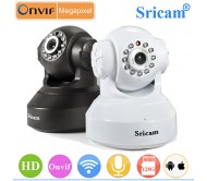 Sricam® Onvif 720P Megapixel Wifi PT IR Indoor IP Camera SP005 Support 128G MicroSD Card  